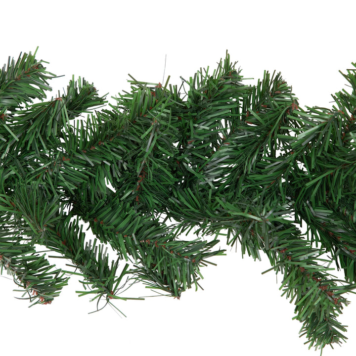 Canadian Pine 2-Tone Artificial Christmas Garland - 9' X 8" - Unlit