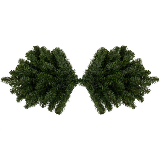 32" Unlit Canadian Pine Artificial Christmas Door Swag