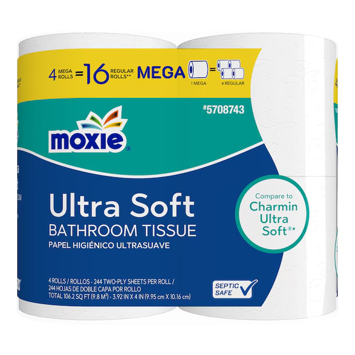 9 Mega Roll Toilet Paper 9-Pack 2-Ply Toilet Paper