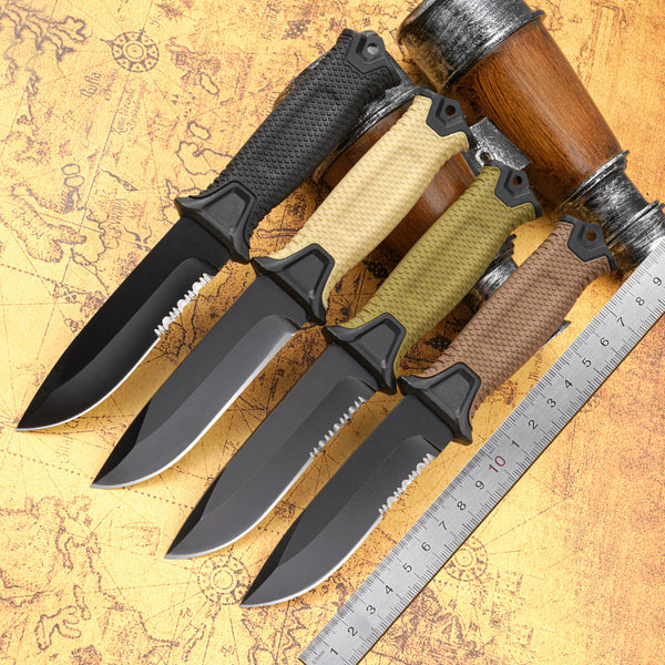 Multifunctional Tactical Outdoor Wild Survival Camping Self-defense Knife