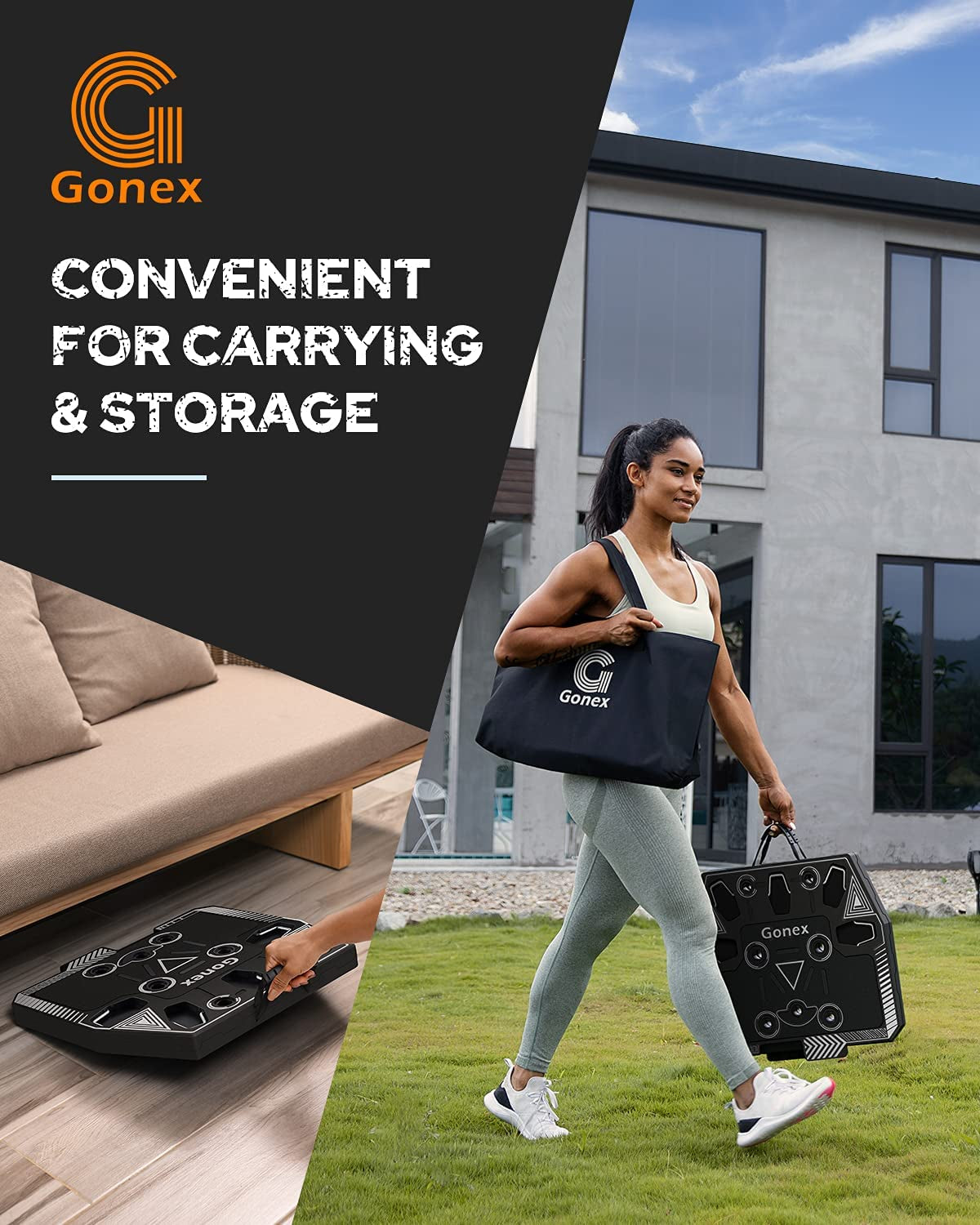 Gonex Portable Home Gym Workout Equipment with 14 Exercise deals Accessories