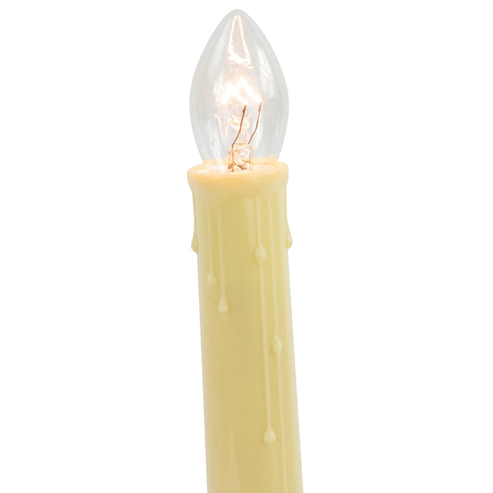 Single Light Christmas Candle Lamp - 9.5"