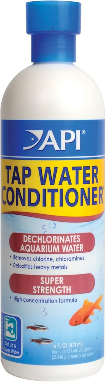 API TAP WATER CONDITIONER Aquarium Water Conditioner 16-Ounce Bottle