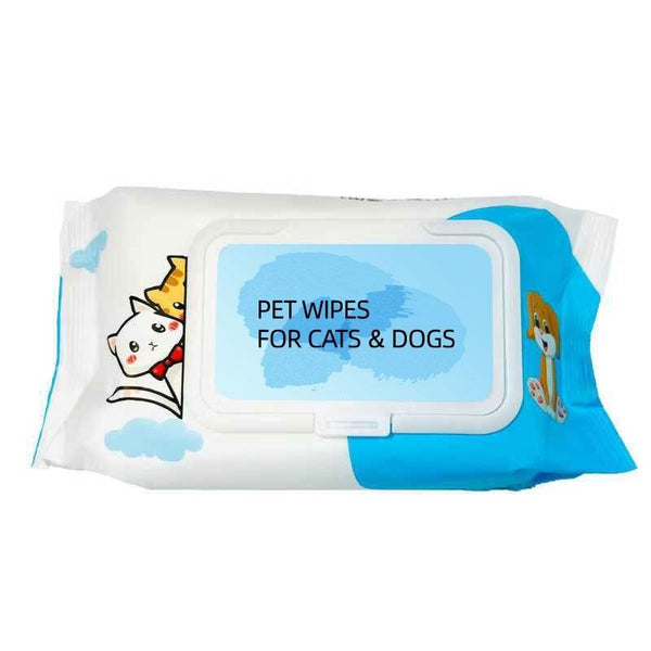 Dog Cat Pet Wet Wipes For Paws And Butt, EarsEyes  Plant-based Pet Wipes, Unscented DogWipes, Cleaning Deodorizing, Paw Wipes ForDogs Cats Pets