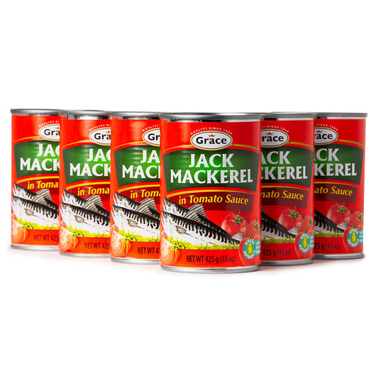 Grace Chunky Mackerel In Tomato Sauce 15oz - 2 Pack - Canned Mackerel