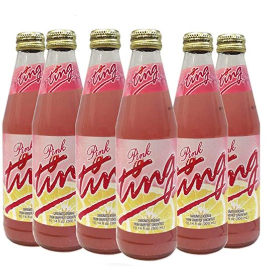 D&G Pink Ting Soda - 10.14 oz bottles - 6-pack