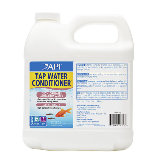 API TAP WATER CONDITIONER Aquarium Water Conditioner 16-Ounce Bottle