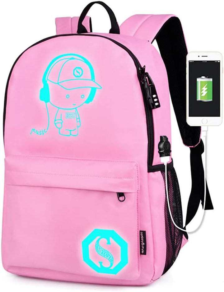 Backpack for Teen Boys, Anime Backpack Casual Daypack for Travel