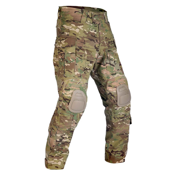 VOTAGOO G3 Combat Pants with Knee Pads Tactical Military Trousers Hunting Multicam Pants for Men Rip-Stop Airsoft Gear