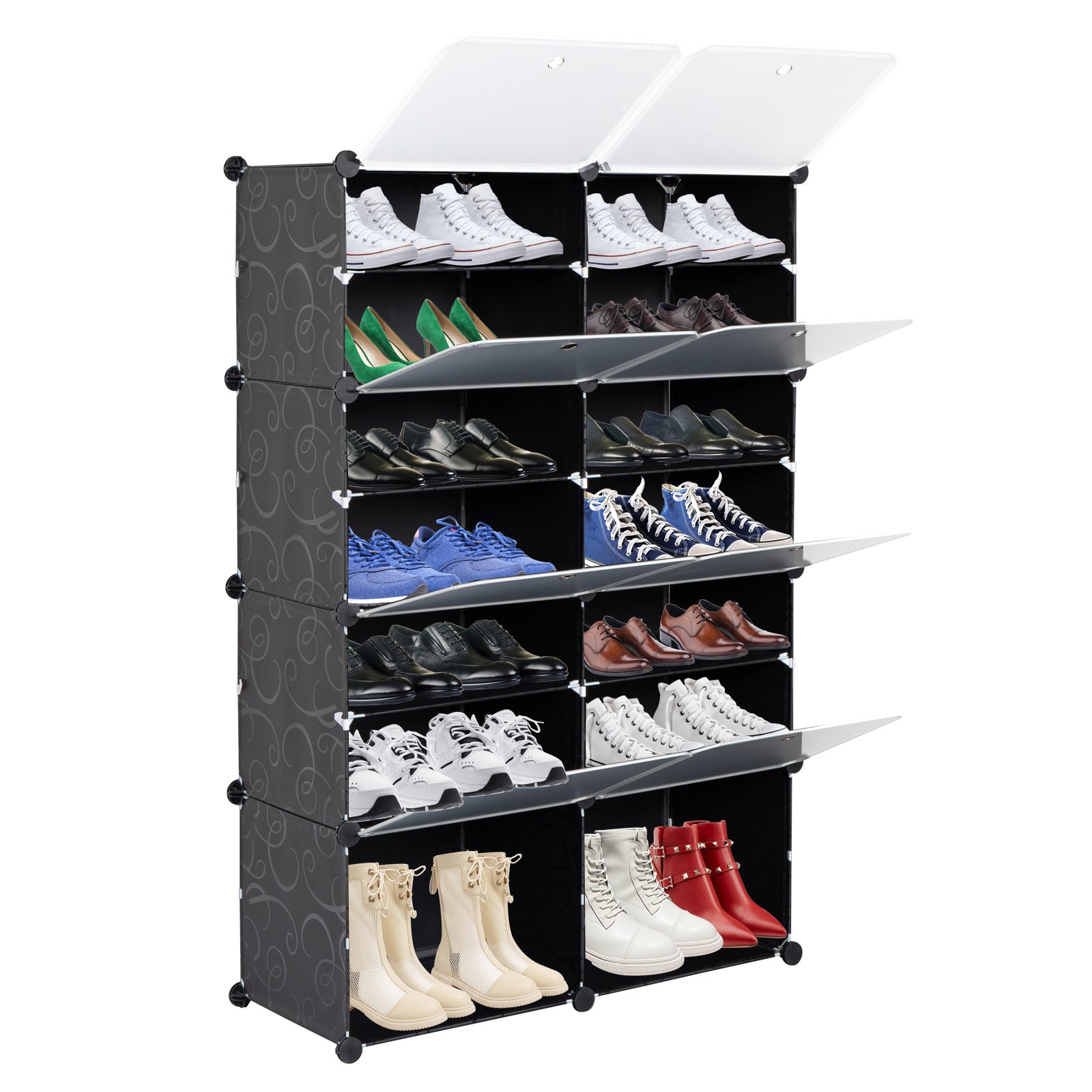 28 Pair Shoe Rack deals Organizer