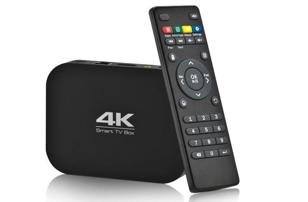 ENTERTAINMENT HUB - 4K and 1080P Quad Core TV box