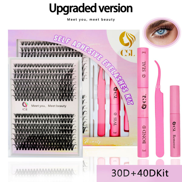 30D+40D Self-Adhesive Eyelash Extension Kit by CSL