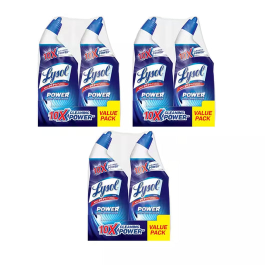 24 Oz. Power Toilet Bowl Cleaner (2-Count) (3-Pack)